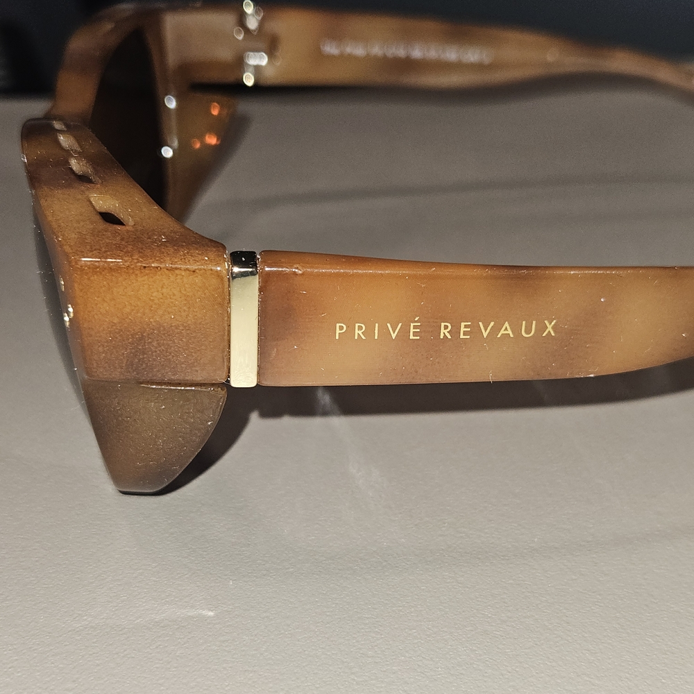 NWOT Prive Revaux The Prep C10 Womens Polarized Blu Light Sunglasses Brown CAT 3 - Picture 6 of 8